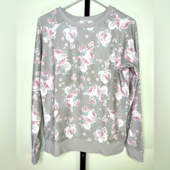 Grayson Thread Women's Long Sleeve Floral Top - Effortless Style - Picture 1 of 4